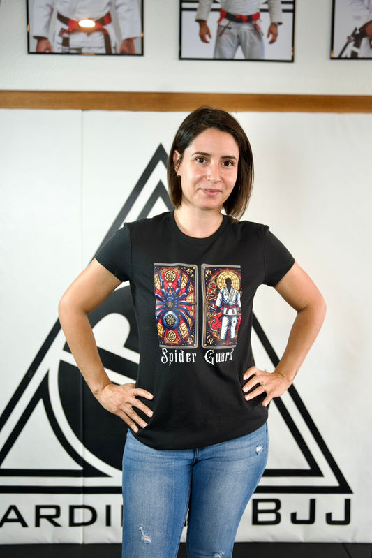 Womens Spider Guard T-shirt - Black