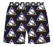 Load image into Gallery viewer, Triangle Print Shorts - Black
