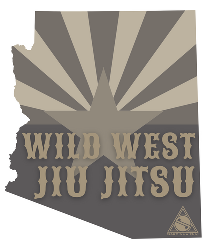 Wild West Jiu Jitsu T-shirt - Tan