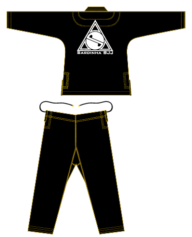 Adult Team Kimono (Gi) - Black